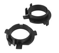 KIMISS Adaptador H7 LED para faros, compatible con K4 K5 Sorento Veloster Santa Fe, soporte ajustable, fácil instalación, kit de conversión