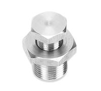 KIMISS Adaptador reductor de buje O2, M18 x 1.50 a M12 x 1.25, para Silvia S13 S14, conexión de sensor de oxígeno, ajuste preciso