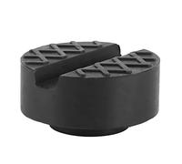 KIMISS Adaptador Universal de Almohadilla de Gato para automóvil: Soporte de Protección de Riel Electrónico de Goma Ranurado con 6,5 Cm de Diámetro para una Elevación Segura