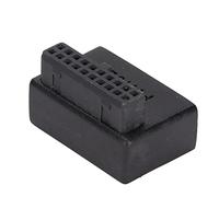 KIMISS Adaptador USB 3.0 90 ° para la Placa Base de 19/20pin - Circuito de Multicapa Fácil de Instalación con Conector de Alimentación (Moldado integrado PH19B)