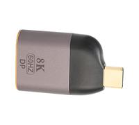 KIMISS Adaptador USB C a DisplayPort 8K 60Hz, Convertidor DisplayPort HBR3 de 8,1 Gbps para OS Tablet Pro, XPS, Proyectores, Monitores