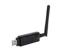 KIMISS Adaptador USB WiFi AR9271 para PC y TV, Tarjeta de Red inalámbrica con Antena Desmontable de 2DBI, chipset Estable, conexión rápida