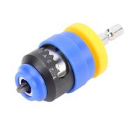 KIMISS Ajustador de Tornillos Ajustable para Taladro Eléctrico - Ajustador de Tornillos de Control de Profundidad de 7 Niveles con Soporte Magnético y Puntas de Repuesto para Aplicaciones de