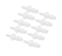 KIMISS Ajuste de Reductores de Barbas de manguera: Adaptador de Bomba de Aire de Acuario de 10 Piezas y Reducción del Conector de Unión para Aplicaciones de Tubos de Silicona (Adaptador 3.9-6.4)