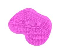 KIMISS Alfombrilla de Limpieza de Brochas de Maquillaje Plegable de Silicona con Ventosas, Almohadilla de Fregado de Brochas Cosméticas Versátil para una Limpieza Efectiva, 3 uds.