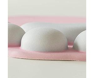 KIMISS Alfombrilla de Ratón con Diseño de Pata de Gato Cfor OMPuter Alfombrilla de Ratón de Tela Alfombrilla de Ratón con Diseño de Pata de Gato Alfombrilla de Ratón Ergonómica con (Rosa Dulce)