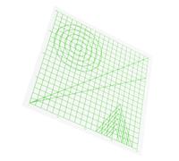 KIMISS Alfombrilla para Bolígrafo de Impresión 3D para Dibujo Creativo, Almohadilla de Plantilla de Bricolaje ABS para Todas las Edades, Accesorios para Bolígrafo 3D que Admiten Varios Filamentos