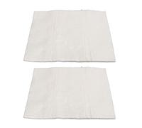 KIMISS Algodón de fibra de vidrio para silenciador de de moto, 2 uds 35x25cm, absorbe ruido, relleno para tubo de, tela ignífuga