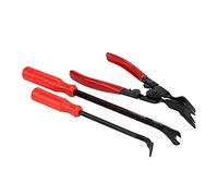 KIMISS Alicates de extracción de clips, 3 piezas de remaches de puerta de remaches, alicates de sujeción, extractor de palanca, kit de herramientas