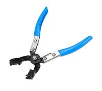 KIMISS Alicates para Abrazaderas de Manguera Tipo R con Mandíbula Giratoria en ángulo, Herramienta Ergonómica de Extracción de Clip de Arranque CV con Resorte para Reparaciones