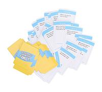 KIMISS Alivio del Estrés del Juego Familiar: Juego de Cartas Divertidos para Fiestas Familiares, Conversaciones de Chispa y CREA Recuerdos, Aprendizaje de Matemáticas y Desafíos Tontos - de Mesa