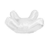 KIMISS Almohada Boca Abajo y Almohada para Dormir de Lado: Cómodo Soporte de Algodón para Dormir Boca Abajo, Ligero y Portátil para Relajarse (White)