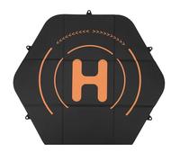 KIMISS Almohadilla de Aterrizaje para Drones Alfombrilla de Plegado Rápido Hexagonal de Doble Cara de Silicona de Cuero Impermeable de 80 Cm para 3 Pro y Otros Drones