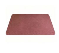KIMISS Almohadilla para Reposabrazos de Coche Auto Center (Wine Red)