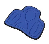 KIMISS Almohadilla para Silla de Montar Que Absorbe los Golpes: Diseño de Cuero de PU Engrosado para una Conducción Ecuestre Cómoda (Blue)