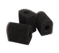 KIMISS Almohadillas de filtro cuadradas de esponja para acuarios, paquete de 3 filtros de espuma de algodón de repuesto para sistema de filtración de peceras