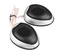 KIMISS Altavoces de Audio para Automóvil de 10 W: Minialtavoces Adhesivos para Ajuste Universal, Mejorar su Experiencia Musical (Silver)