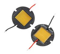 KIMISS Altavoces de Membrana de Tweeter de 2pcs de 2pcs de - Tweeter de Cinturón de Tipo Ajustado - Fácil de Instalar y
