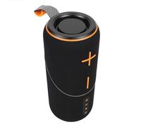 KIMISS Altavoz Bluetooth Portátil - Altavoz Inalámbrico de 20 W con Luces de Colores para Fiestas y Uso Doméstico (Black)
