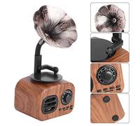 KIMISS Altavoz Retro Creativo con Reproductor de Tarjetas de Música, Mini Altavoz Inalámbrico Portátil para PC, Móvil y Tableta: Experiencia de Sonido Mejorada