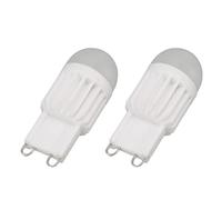 KIMISS Alto Brillo 2 Piezas Bombillas LED G9 Regulables 180LM 14 Cuentas Bombillas de Base G9 de Doble Pin para Lámpara de Mesa Lámpara de Pared Araña 220 V 2 W RGB Bombilla LED que Cambia de Color