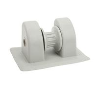 KIMISS Ancla de PVC Amarre Parche Soporte de Ancla Rueda Ancla Canotaje Botes Inflables Kayaks Bote Accesorios Bote Inflable Soporte de Ancla(Blanco)