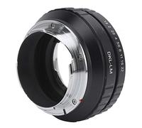 KIMISS Anillo Adaptador de Lente NEWYI DKLLM, Convertidor de Montaje de Enfoque Manual de Aleación Cuerpo de Cámara LM DKL a