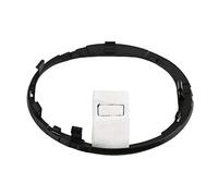 KIMISS Anillo de Arranque de Polaina para Coche, Palanca de Palanca de Engranajes Anillo de Retención de Arranque Botas para 500 500c 71775051