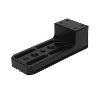 KIMISS Anillos de Montaje para Trípode, Base de Soporte, Cuello de Lente, Pie de Repuesto, Resistente, Ligero, Equilibrio, Estabilidad, Fotografía, Aleación de Aluminio, Negro