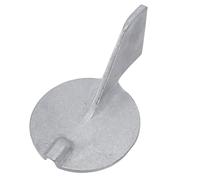 KIMISS Ánodo de Pestaña de Ajuste para F70 F75 F80 F90 F100, Reemplazo de Aleación de Aluminio, Pieza de Motor de Barco 67F-45371-00, Protección contra la Corrosión