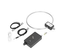 KIMISS Antena de Bucle de Acero Inoxidable para Recepción de Onda Corta en Interiores de 2,3 a 30 MHz, Compatible con BNC, Rendimiento Mejorado