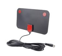 KIMISS Antena de TV de Largo Alcance para Interiores - Antena Digital Amplificada 4K 1080p para Televisores y Televisores Antiguos - Recepción Multicanal para Canales Locales