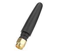 KIMISS Antena Impermeable de 2,4 GHz Antena WiFi Abs 5 Uds 2,4 GHz SMA 3Dbi WiFi Antena Inalámbrica Antena de Rosca Interna (Hembra Recta SMA) (Macho Recto SMA)
