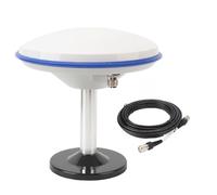 KIMISS Antena Receptora GPS de Alta Precisión con Conector Hembra TNC - Antena de Frecuencia Completa de 4 Estrellas para Aplicaciones Agrícolas, Resistente Al Agua, Soporta BDS, GPS, GLONASS