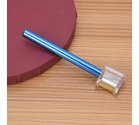 KIMISS Aplicador de Lápiz de Tinte para Bordes de Cuero, Herramienta Multifunción para Manualidades de Cuero, Herramienta de Rodillo de Tratamiento de Bordes de Precisión (BLUE)