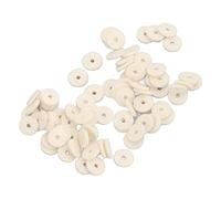 KIMISS Arandela de Piano de 90 Piezas, Ajuste de Fieltro, Regulación de 2 Mm de Espesor, Accesorios para Teclado, Juego de Accesorios de Reparación de Arandelas, Punzones de Riel de Equilibrio