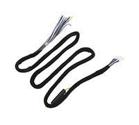 KIMISS Arnés de Cableado de Amplificador DSP, Enchufe Universal de 12V 15A para Transmisión de Datos HiFi Estable en Sistemas de Audio de Coche