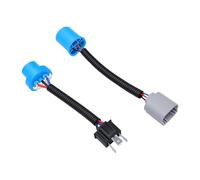KIMISS Arnés de Extensión de Faro, Conector de Cable de Faro, Adaptador Plug and Play con Cableado de Cerámica y Cobre para 9004 9007 H13 9008 Excursion 1500 2500 3500