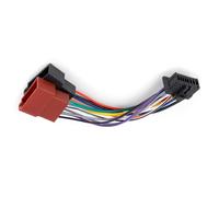 KIMISS Arnés estéreo para automóvil Puerto de 16 pines a Mini Iso 8 pines Enchufe Cable de cableado El arnés de cables de radio se adapta para 2003-en