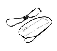 KIMISS Arnés para Reptiles, Correa para Tortuga, Correa Ajustable para Mascotas Respetuosa con la Piel para Exteriores (L)