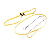 KIMISS Arnés para Reptiles, Correa para Tortuga, Correa Ajustable para Mascotas Respetuosa con la Piel para Exteriores (L)