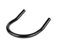 KIMISS Aro de asiento para moto, m trasero de 230 mm, soporte curvo para montaje, accesorio DIY, tubo plano, soporte de ala trasera