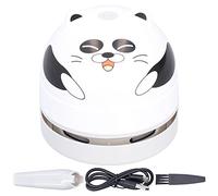 KIMISS Aspiradora de Escritorio con Diseño de Animales Lindos, Carga USB, Aspiradoras para Computadoras Portátiles, Aspiradoras para Escritorio de Esquina, Barredora de Polvo, Borrador