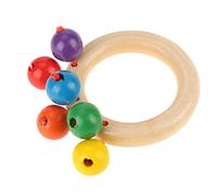 KIMISS Baby Wooden Renchles, Anillos de Lujo Injerto e Onal Juguetes para Bebés para Bebés para para (Circular)