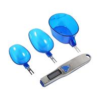 KIMISS Báscula digital electrónica de cuchara para cocina, precisión 0.1g, capacidad 500g, compacta y portátil, ideal para medir ingredientes y porciones