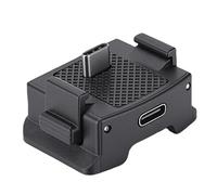 KIMISS Base Adaptadora de Carga Magnética con Puerto Tipo C para 3, Base de Carga de Escritorio, Montaje de Dos Garras con Orificio para Tornillo de 1/4 de Pulgada