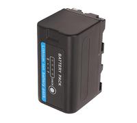 KIMISS Batería de Videocámara NP F770 para CCD - 5800 MAh, Resistente a Temperaturas Extremas con Protección de Circuito Inteligente e Indicador de Nivel de Batería