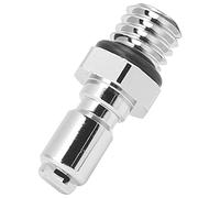 KIMISS Bcd - Boquilla de repuesto para inflador de potencia, latón chapado en latón para adaptador de inflador de potencia BCD, válvula de buceo de latón chapado