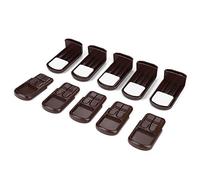 KIMISS Bebé, Mechones de Gabinete Cajón S Niños Lock Home Lock 5 PPCS Puerta Proteja Prueba Blanca Brown White 5pcs Accidente de Seguridad (BROWN)