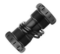 KIMISS Bicicleta de Montaña Aleación de Aluminio Cerámica Soporte Inferior Hueco Rodamiento de Bielas para/RaceFace/GXP (BLACK)